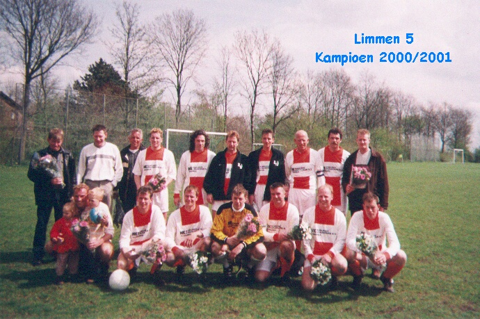 de kampioenen :
        Limmen 5 - seizoen 2000/2001